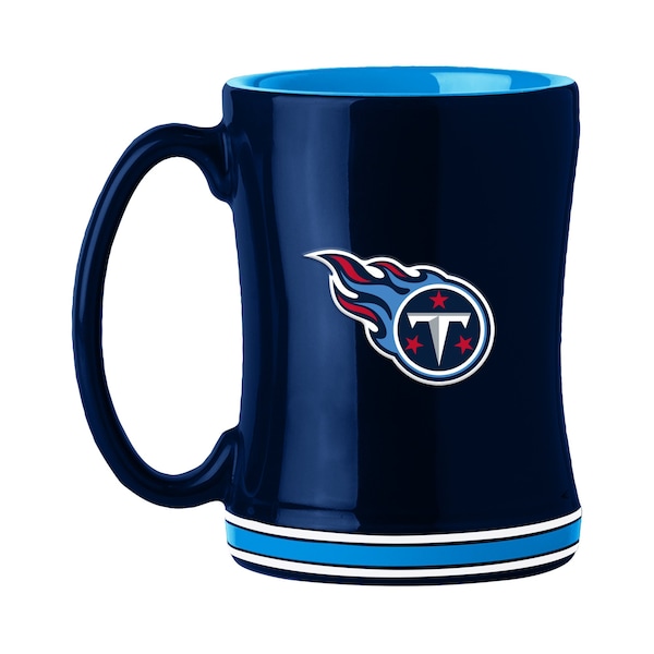 Logo Brands Tennessee Titans 14oz Relief Mug 631-C14RM - main